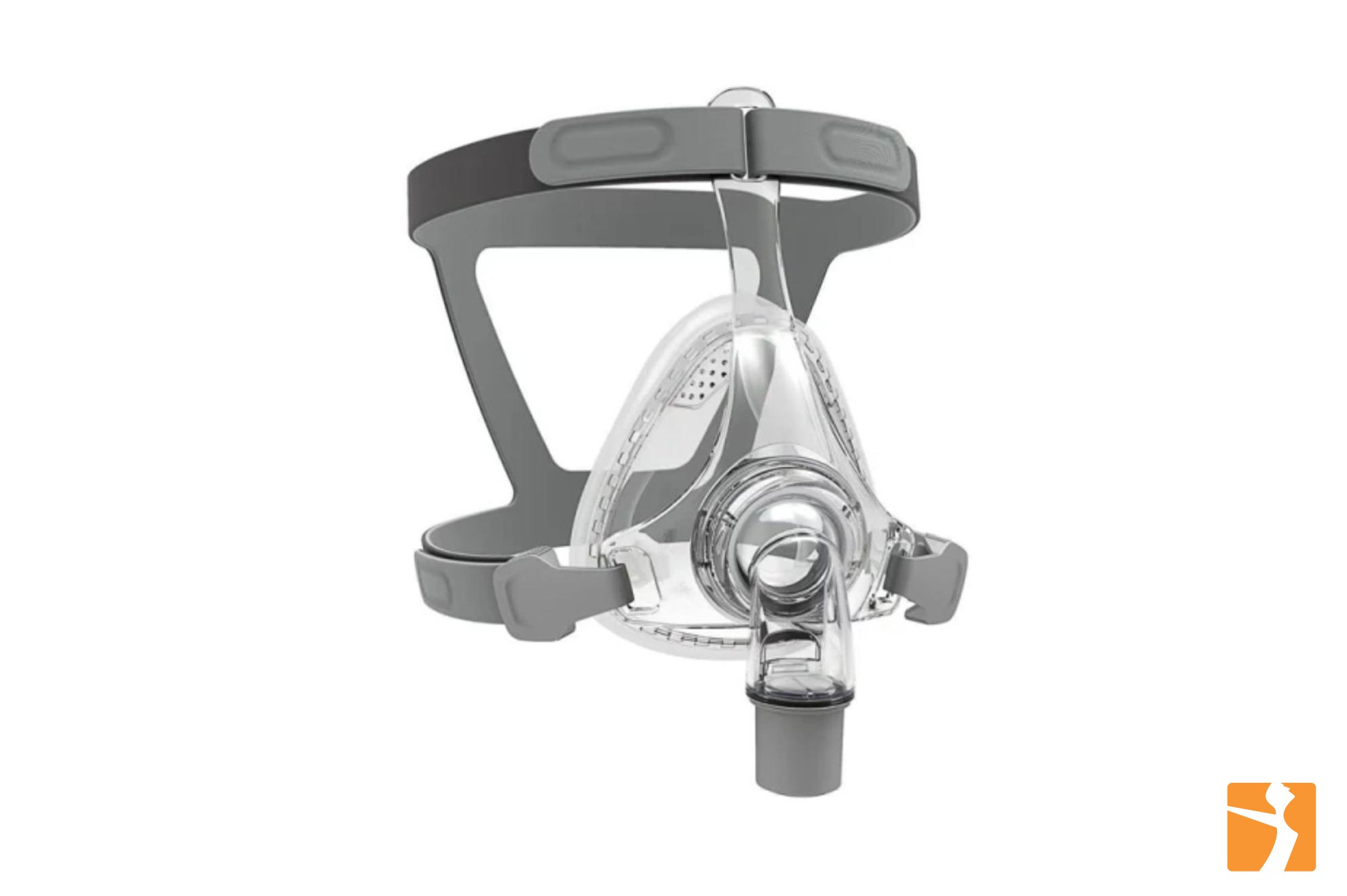 Máscara Facial (oronasal) F5 com apoio de testa - BMC